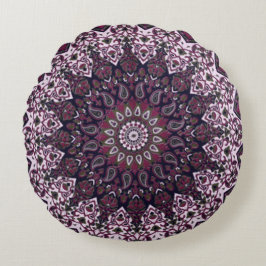 Bohemisches Art-Kissen Rundes Kissen