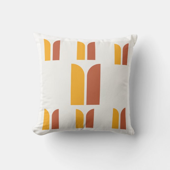"Bohemisches Bliss Square Kissen - Cosy Boho Décor (Vorderseite)