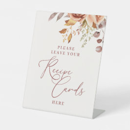 Bohemisches Blume-Brautparty Sockelschild