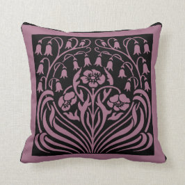 Bohemisches BlumenNouveau Kissen