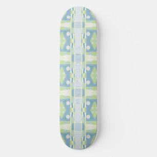 Bohemisches Chintz 20 Pastellgrün Skateboard
