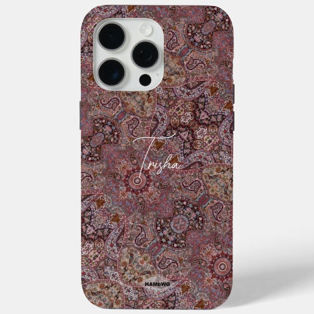 Bohemisches Design Handy Case-Mate iPhone Hülle (Rückseite)