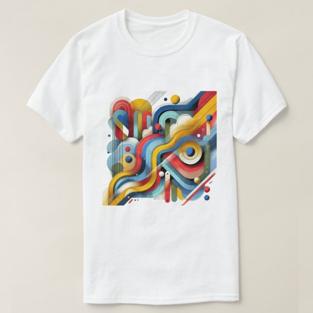 Bohemisches Design T-Shirt (Design vorne)