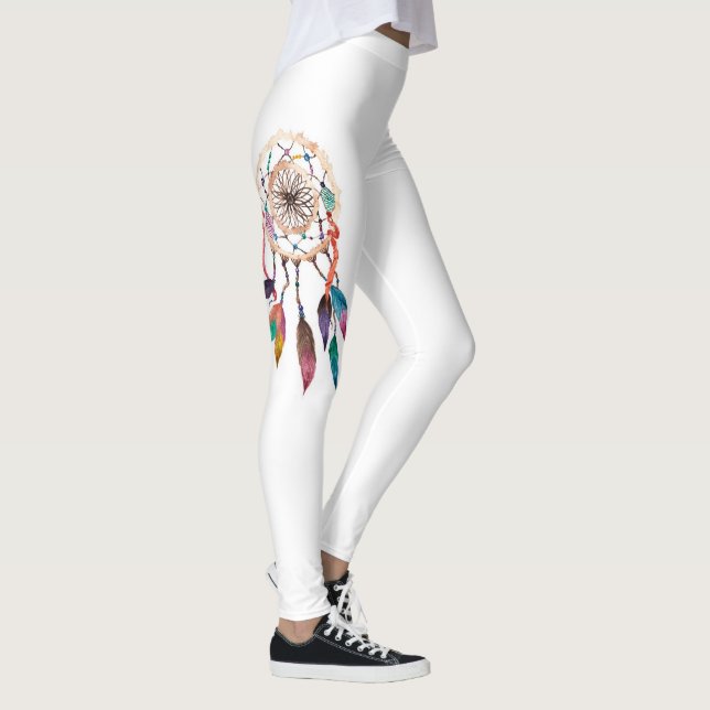 Bohemisches Dreamcatcher in der vibrierenden Leggings (Rechts)