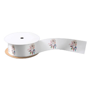 Bohemisches Dreamcatcher in der vibrierenden Satinband