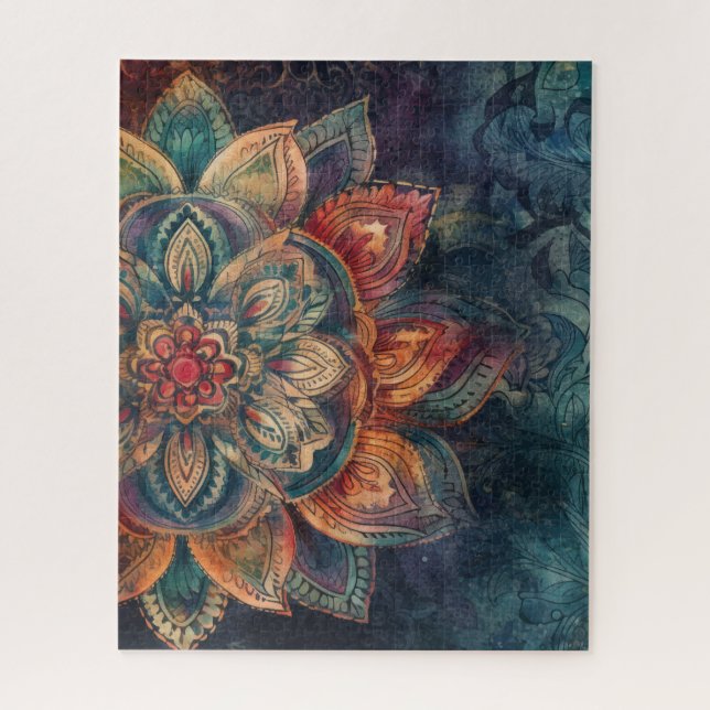 Bohemisches Jigsaw Puzzle (Vertikal)