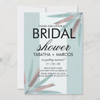 BOHEMISCHES Leaf Tribal Brautparty Rosa Aquamarine