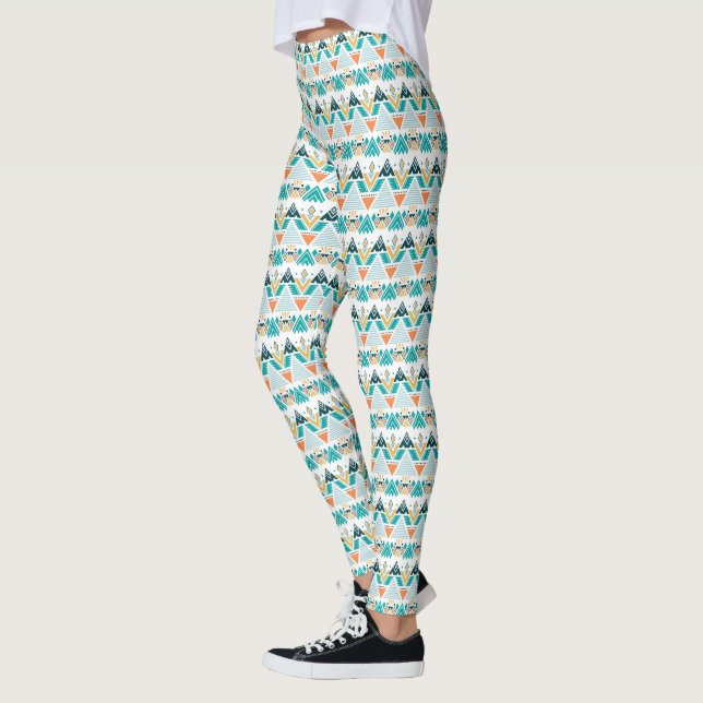 Bohemisches Muster Leggings (Links)