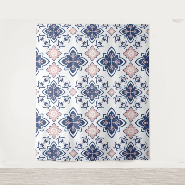 Bohemisches Muster Wandteppich (Vorderseite)