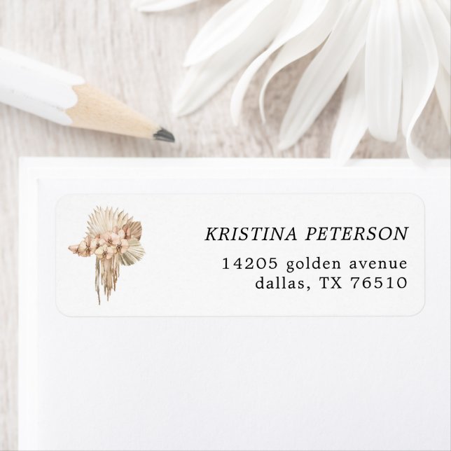 Bohemisches Pampas Grass Rücksendeadresse (Insitu)