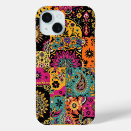 Bohemisches Patchwork Mandala und Paisley Pattern Case-Mate iPhone Hülle