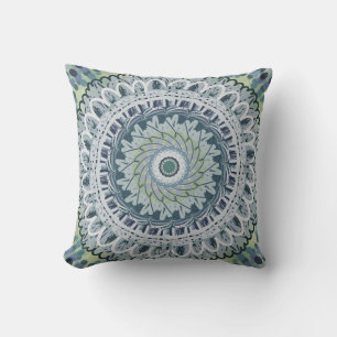 Bohemisches Shabby Chic Mandala Dot Art Design Kissen