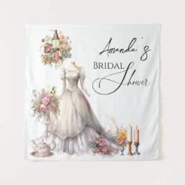 Bohemisches Viktorianisches Hochzeitskleid Tee Bra Wandteppich