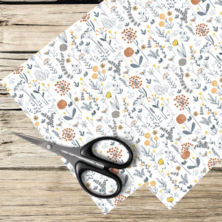 bohhe Wildblume Seidenpapier