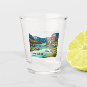 Bohinjsee, Oberkrain, Bohinj, Slowenien Schnapsglas