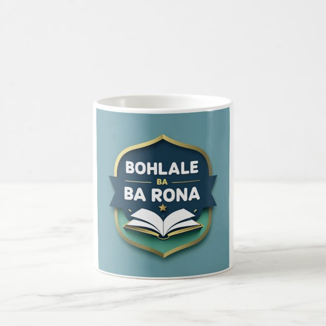 "Bohlale Ba Rona" Nachhilfe-Dienste Kaffeetasse (Mittel)