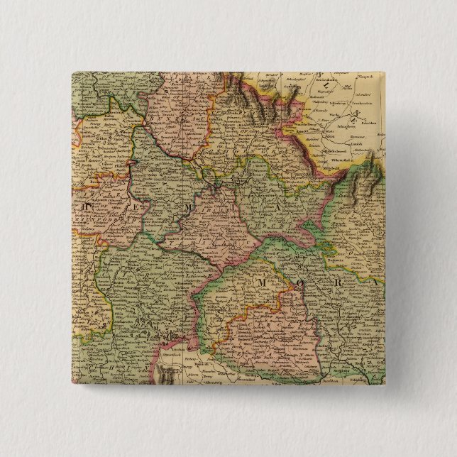 Böhmen, Mähren Button (Vorderseite)