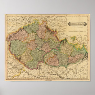 Böhmen, Mähren Poster