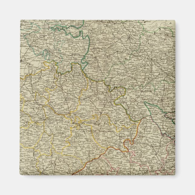 Böhmen, Schlesien, Mähren, Lausitze Magnet (Vorne)