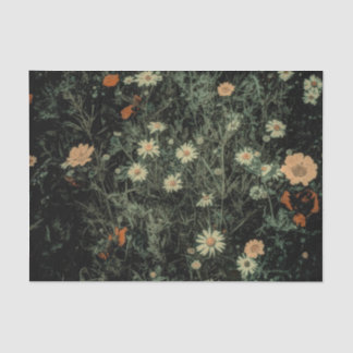 Böhmisch-Schwarze Wildblume Seidenpapier