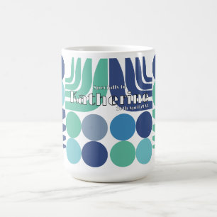 Böhmisch Weiß Blau Kaffeetasse