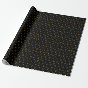 Böhmische Symbole: westliche Vintage-Magie Geschenkpapier