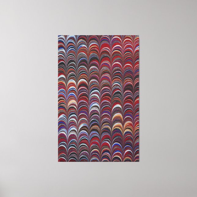 Böhmischer Nautilus Leinwanddruck (Vorderseite)