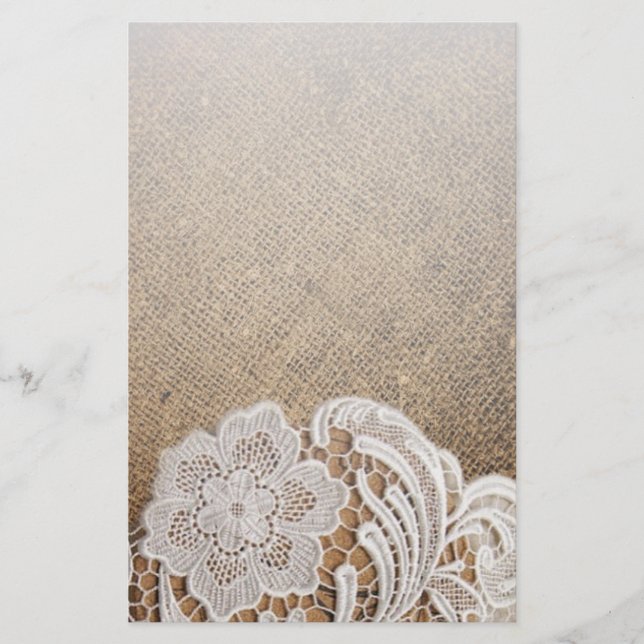 böhmischer rustikaler Western-Berg Briefpapier (Vorderseite)