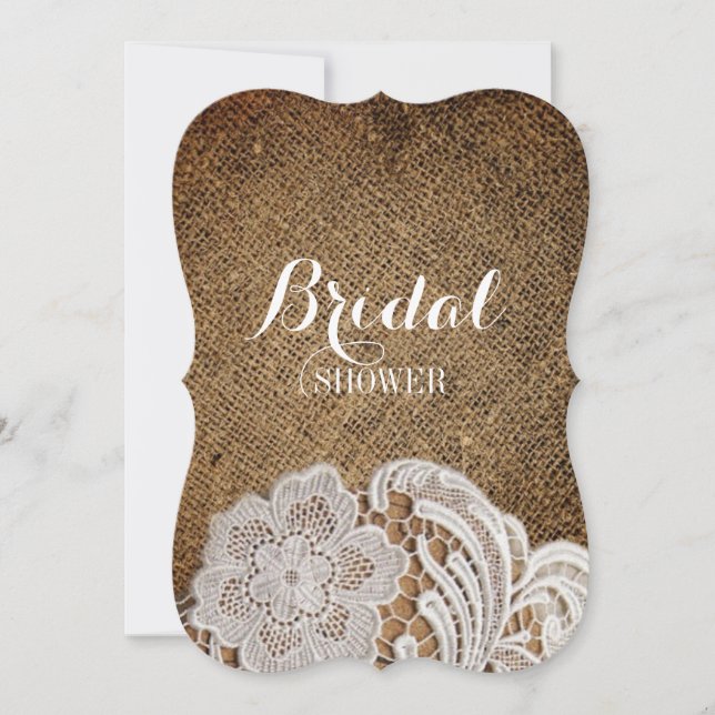 böhmischer rustikaler Western-Berg Einladung (Vorderseite)