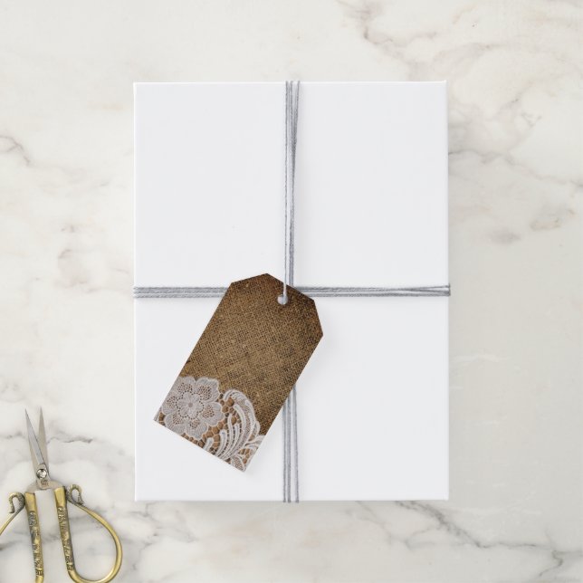böhmischer rustikaler Western-Berg Geschenkanhänger (Mit Garn)
