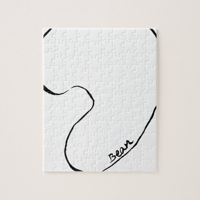 Bohne Puzzle (Vertikal)