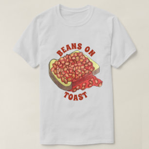 Bohnen auf Toast UK British Cuisine Food T-Shirt