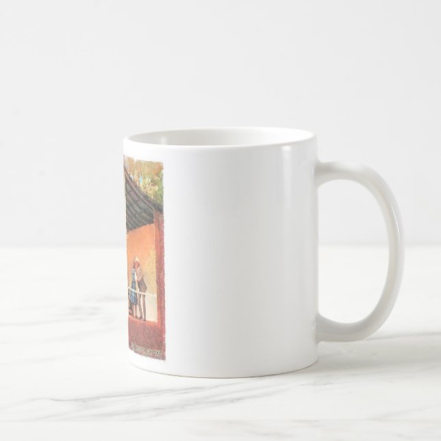 Bohnen-Blüte 1985 Bill Monroe Tasse (Rechts)