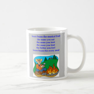 Bohnen der nusical Frucht-Furzreim, Bohnen das n… Kaffeetasse