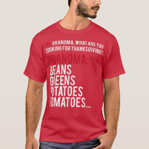 Bohnen Grüntöne Kartoffeln Tomaten/Paradeiser Jung T-Shirt