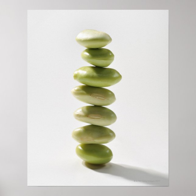 Bohnen, Lebensmittel Poster (Vorne)