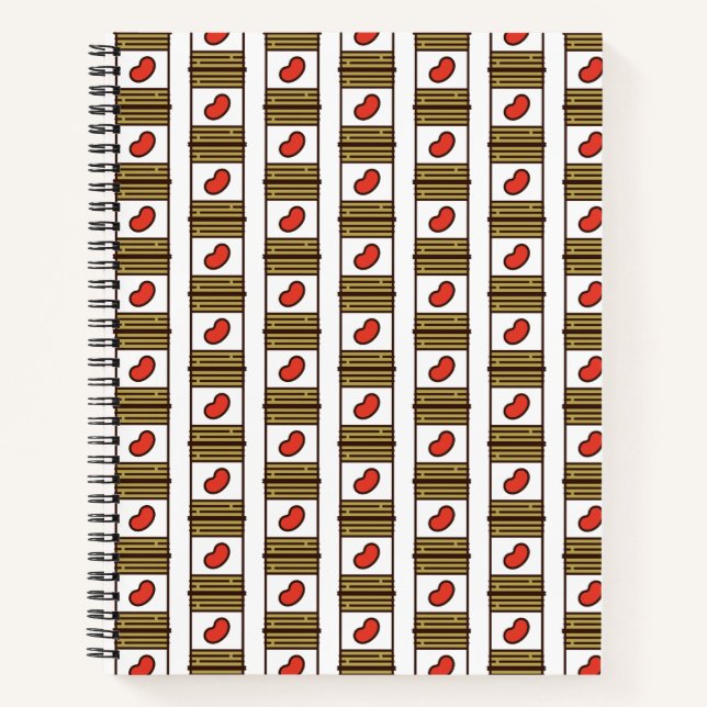 Bohnen Notizbuch (Vorderseite)