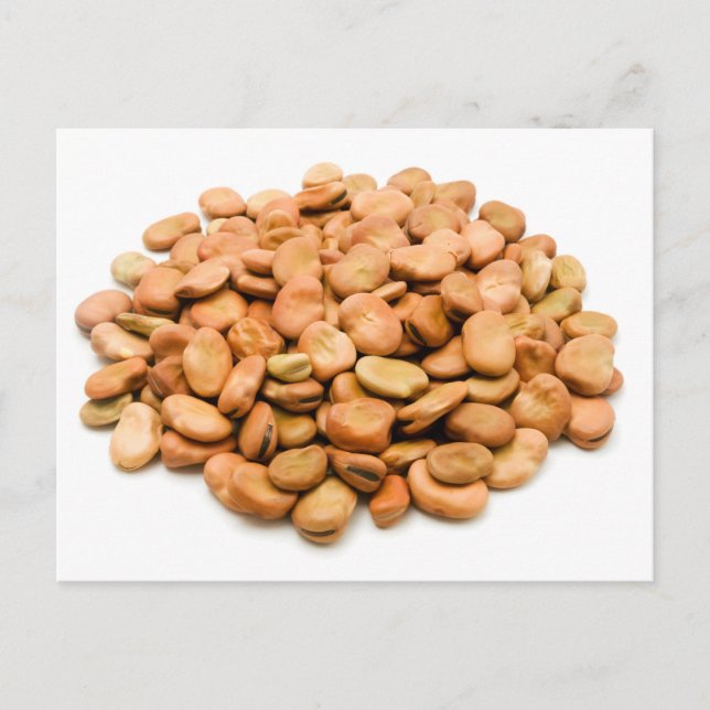 Bohnen Postkarte (Vorderseite)