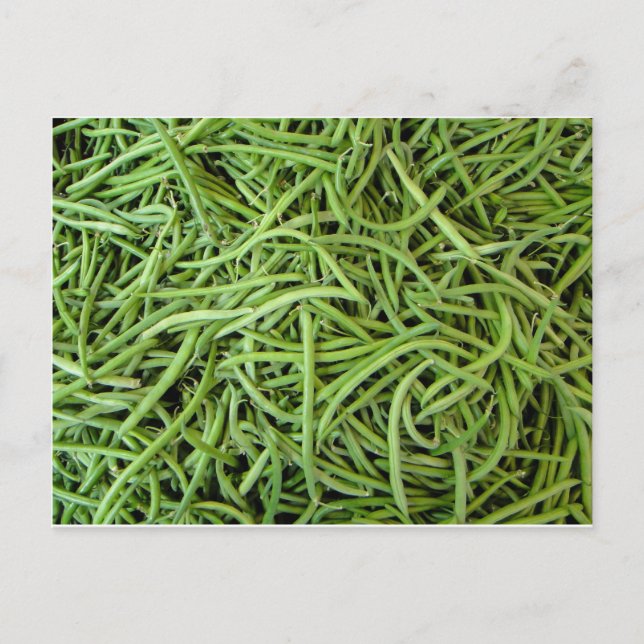 Bohnen Postkarte (Vorderseite)