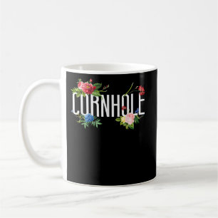Bohnen Sack Spieler Meister Blume Blumen Cornhole Kaffeetasse