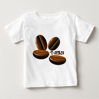 Bohnenaufflackern Baby T-shirt