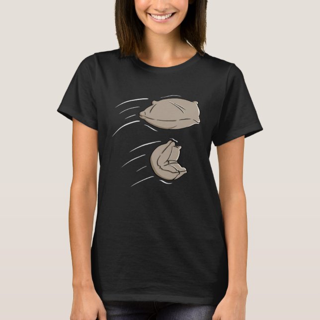Bohnenbeutel in Bewegung   Cornhole T-Shirt (Vorderseite)
