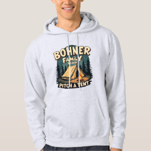 Bohner-Familientreffen - Zelt aufschlagen Retro-Ca Hoodie