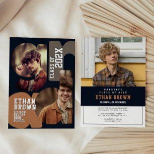 Boho-Abschlussfeier-Einladung Einladung