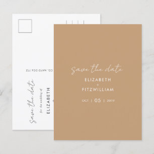 Boho Abstract Sanfte Reh Hochzeitseinladung Vora Postkarte