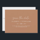 Boho Abstrakt | Caramel Mocha Wedding Save The Date<br><div class="desc">Boho Abstrakt | Caramel Mocha Wedding Save the Date</div>