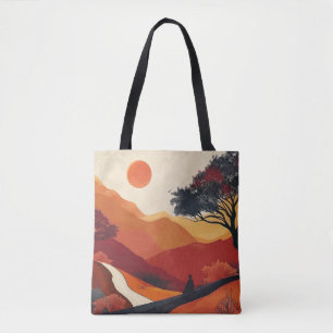 Boho Abstrakt Landschaft (19)
