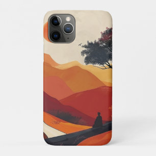 Boho Abstrakt Landschaft (19) Case-Mate iPhone Hülle