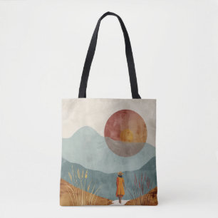 Boho Abstrakt Landschaft (23)