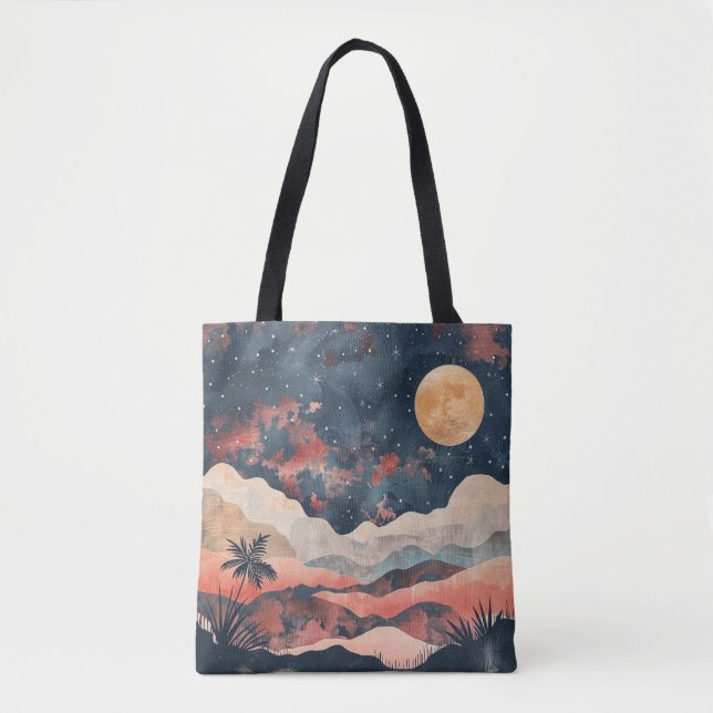Boho Abstrakt Landschaft (24) (Vorderseite)